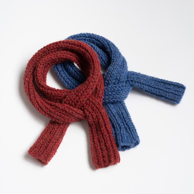 围巾疯帽子ins女冬针织长条