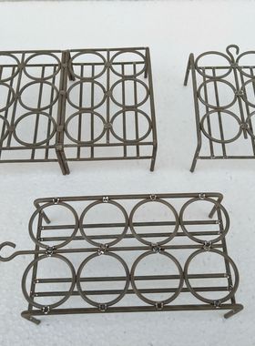 6孔格挥发分坩埚架子8马弗炉高温炉架新挥发份12孔坩埚架材质镍铬