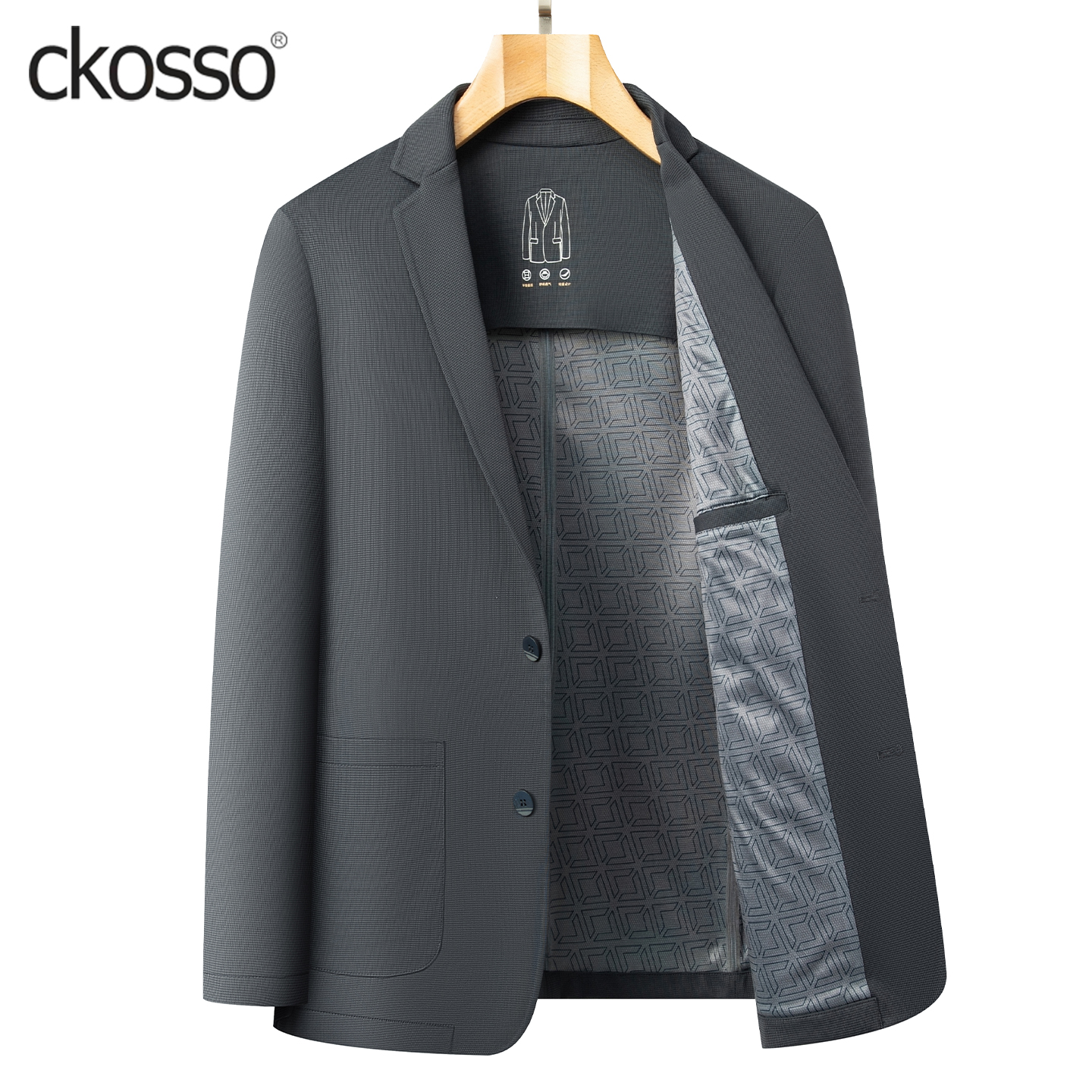 时尚流行单西装男士休闲西服外套