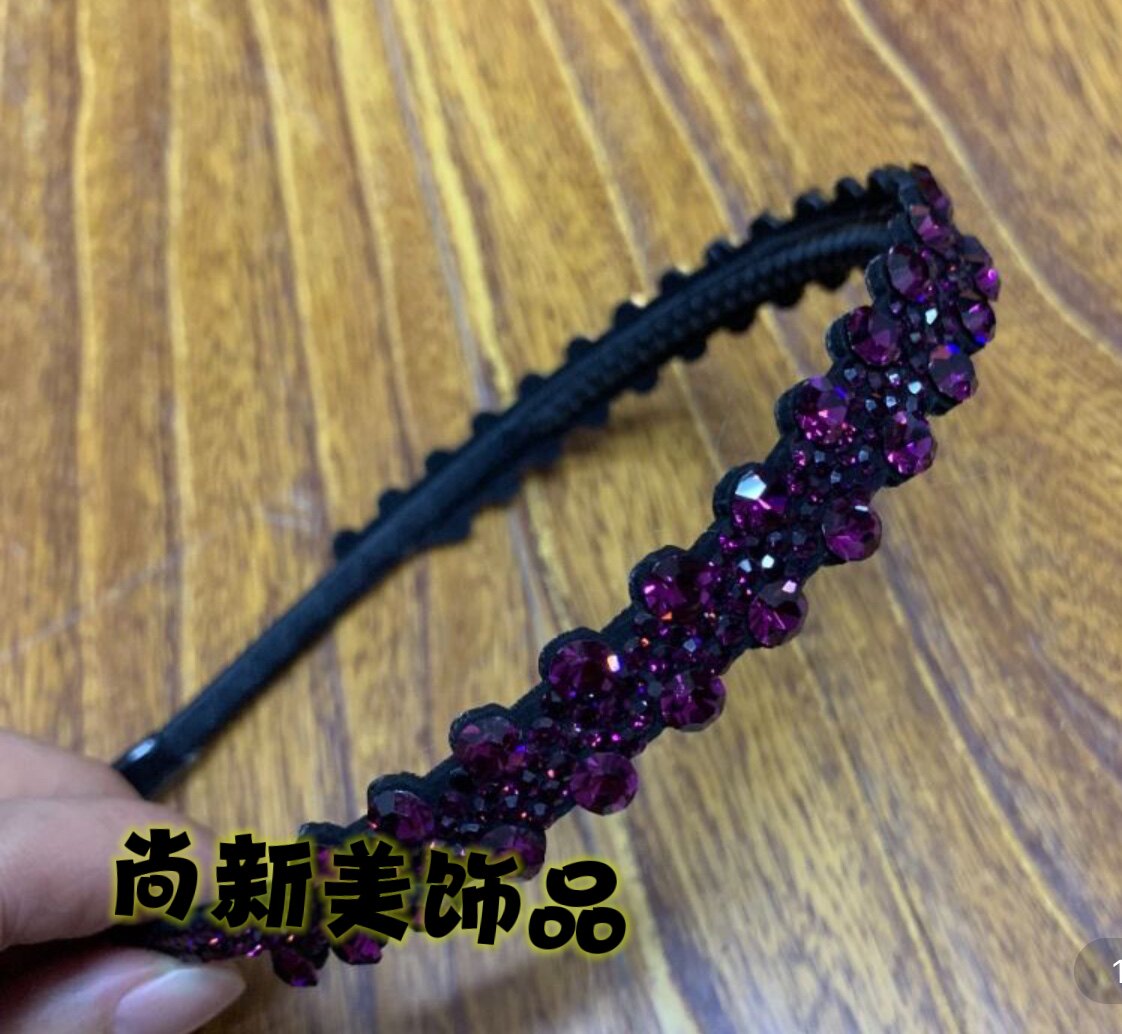 新款正品捷克钻发箍女外出百搭气质高级感时尚压发发卡头箍发饰