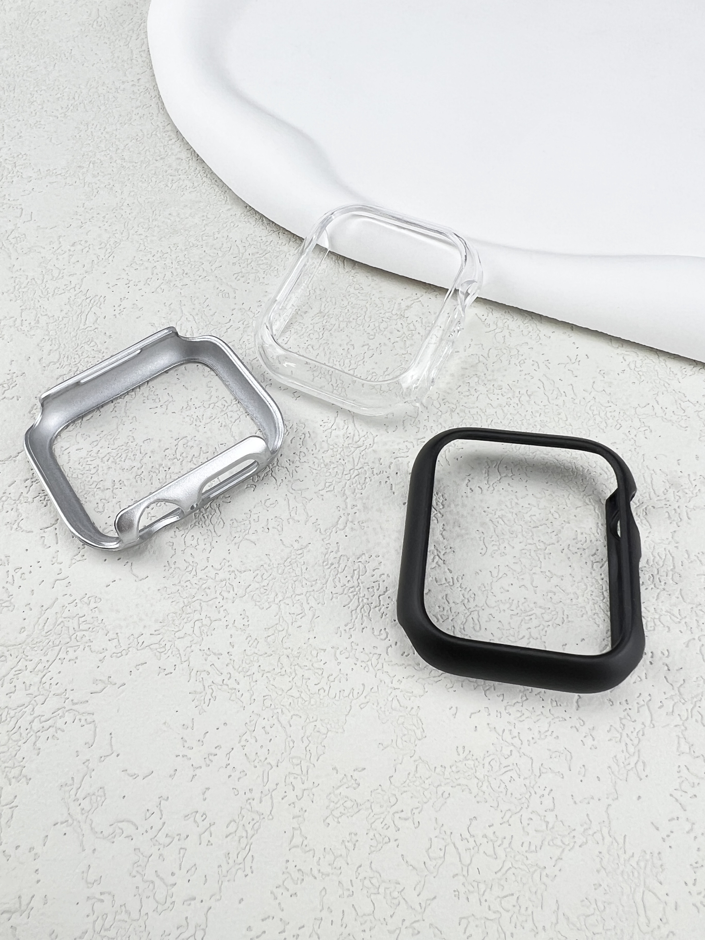 PC SEMI-WRAPPED HARD SHELL FOR APPLEWATCH8 APPLE S9 WATCH IWATCH765432 GENERATION SE UNIVERSAL ULTRA