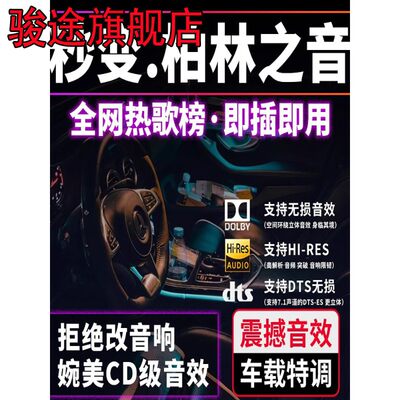 车载随身碟歌曲2023新款无失真高品质柏林之声网红热歌Hi-Res音乐