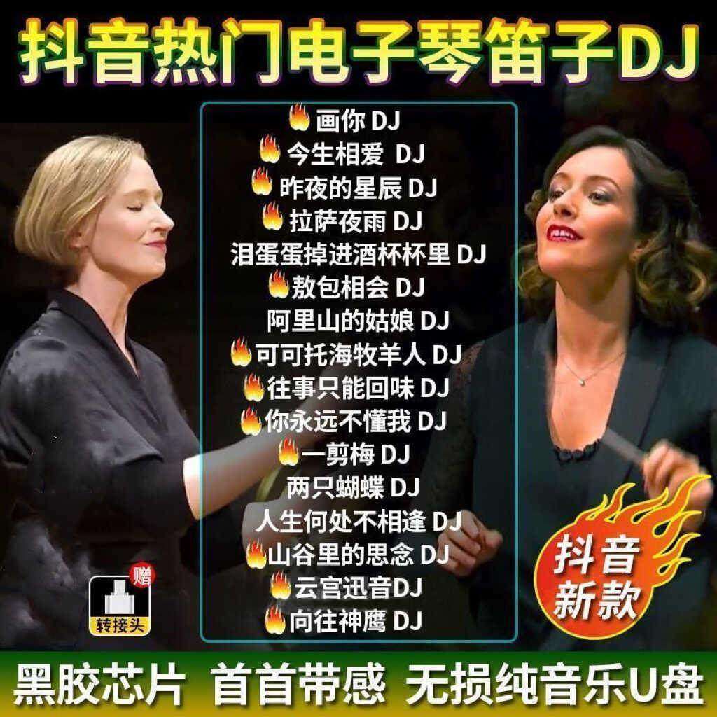 流行电子琴笛子纯音乐DJ通用u盘无损音质内存卡老歌车载音乐优盘