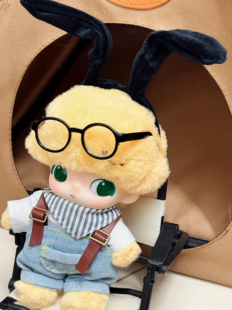 15厘米娃衣DIMOO衣服毛绒挂件衣服布鲁托娃衣工装学院背带装限量