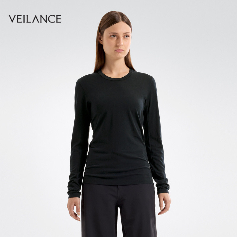 ARC'TERYX始祖鸟VEILANCE FRAME LS CREW 女子 商务羊毛长袖T恤,户外/登山/野营/旅行用品,户外休闲衣,淘宝优惠券,粉丝福利购,淘宝优惠卷
