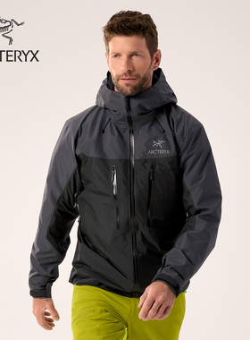 ARC'TERYX始祖鸟 ALPHA JACKET GORE-TEX 防水 男子 硬壳夹克