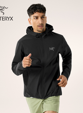 ARC'TERYX始祖鸟 INCENDO HYBRID HOODY 防风 男子 软壳夹克
