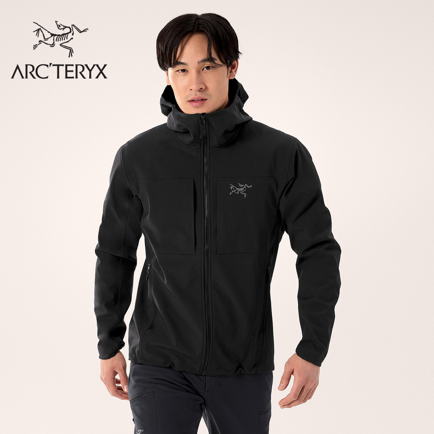 ARC'TERYX始祖鸟 GAMMA MX HOODY 防风 男子 软壳夹克