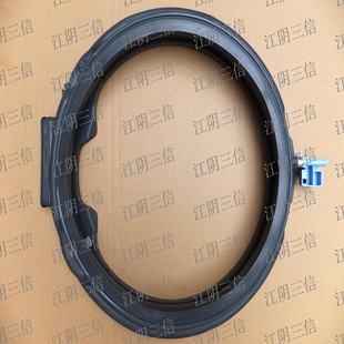 适用比弗利滚筒洗衣机BVL2D100TY6 BVL2D120TG6门封密封圈