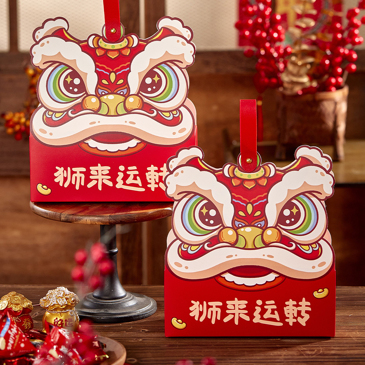 新年礼品盒蛇年送礼年货礼盒定制