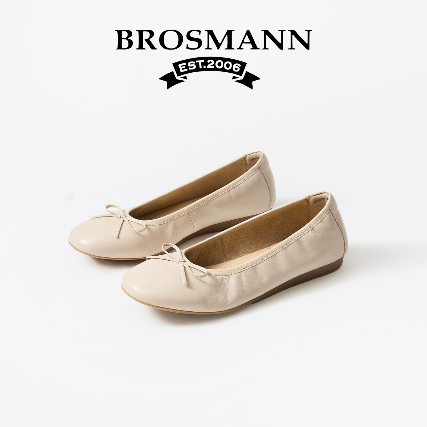 宝舒曼舒适平底浅口单鞋