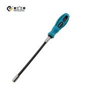 7号喉箍套筒螺丝刀管卡套筒弹簧弯曲弹性 起子7mm卡箍抱箍批