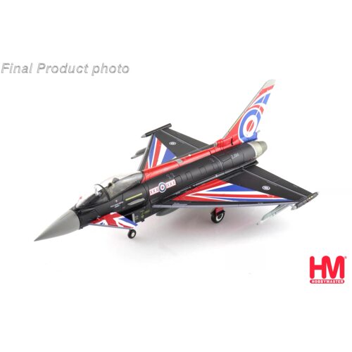 HM收藏家1/72 HA6629B 欧洲台风战斗机Blackjack英国皇家空军模型