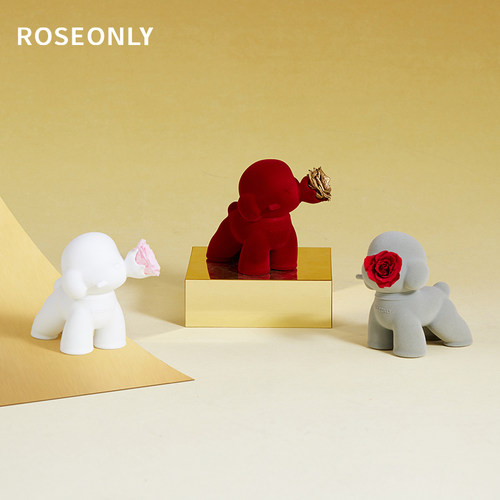 ROSEONLY守爱狗永生花