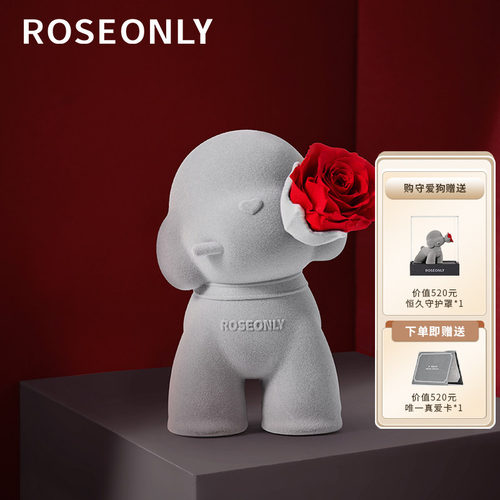 ROSEONLY守爱狗永生花