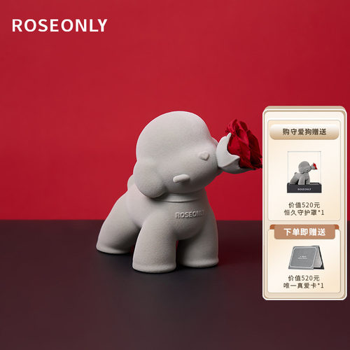 ROSEONLY守爱狗永生花