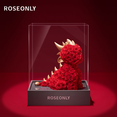 ROSEONLY定制永生玫瑰龙