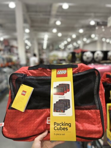 开市客代正品LEGO乐高收纳袋旅行套装整理袋3个装大容量便携包