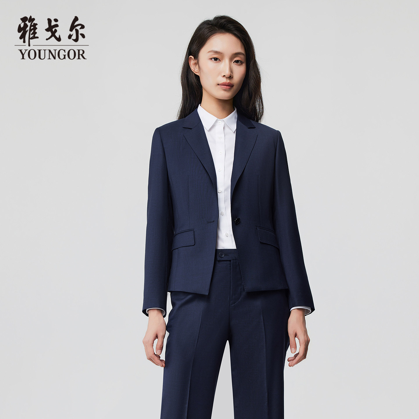 【商场同款】雅戈尔女士西服秋冬新款官方商务休闲女士西装外套