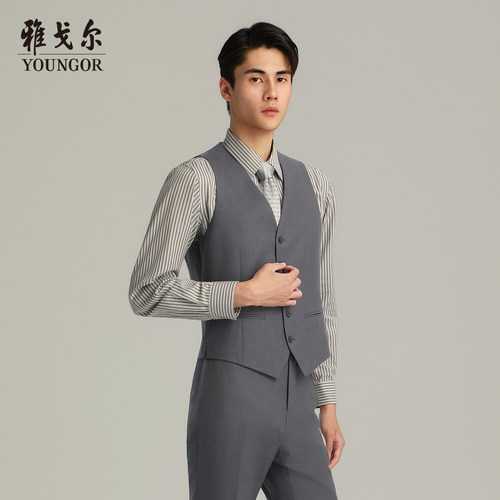 雅戈尔修身型西服马夹
