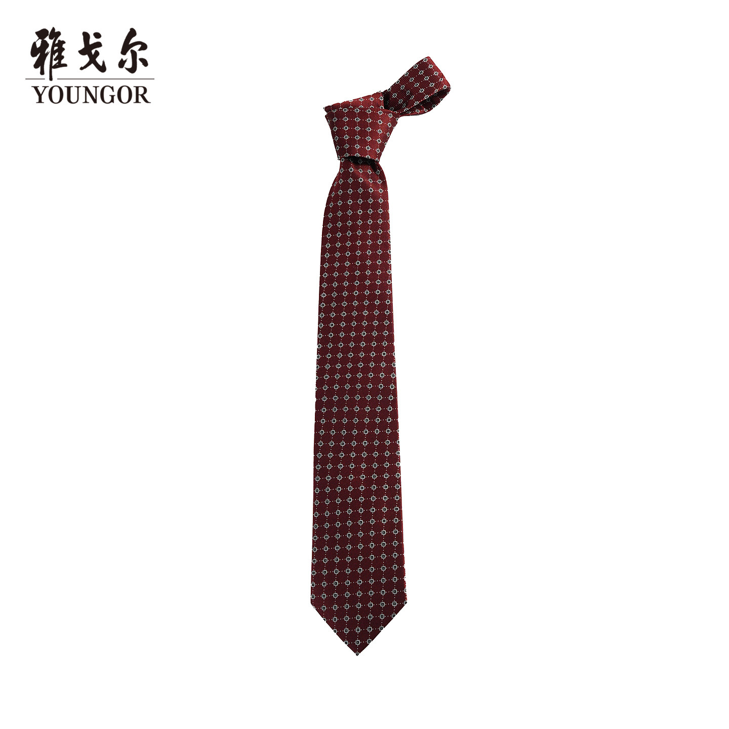 【商场同款】雅戈尔男士领带新款官方商务休闲正装领带男