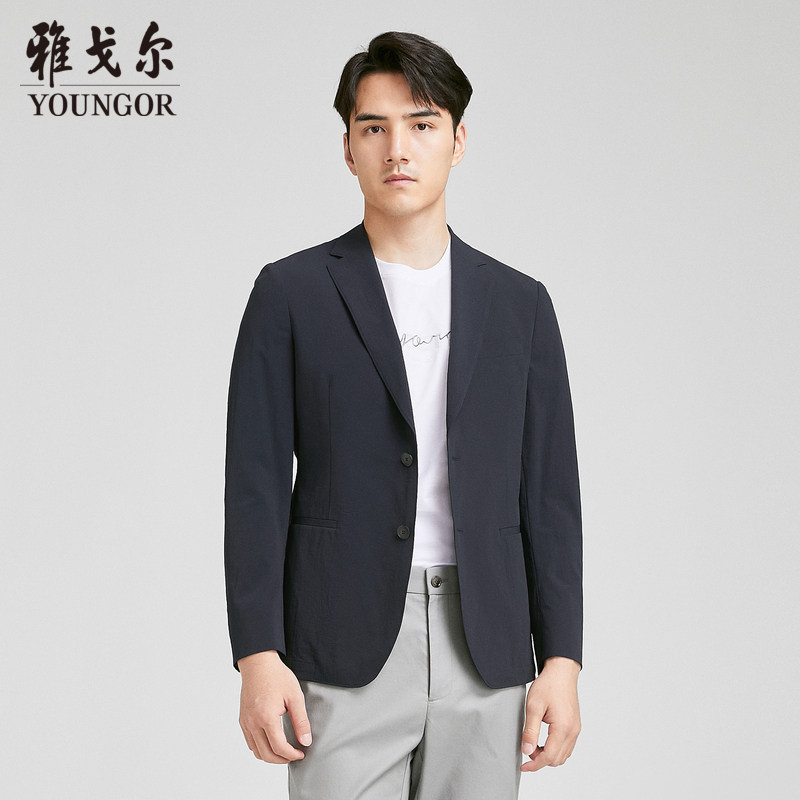 【商场同款】雅戈尔男士单西春季新款官方商务休闲西装外套男