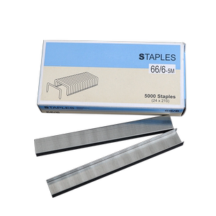 宝预66/6书订zy-2全自动订折机耗材书钉装订机钉子大容量适合zy-2自动订折机订书机书订 书针书钉5000枚