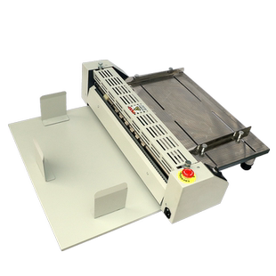 宝预660电动压痕机手动封面纸压线机封皮翻书痕高速自动折痕机贺卡门票虚线机邀请函压痕米线点线滚轧线折页