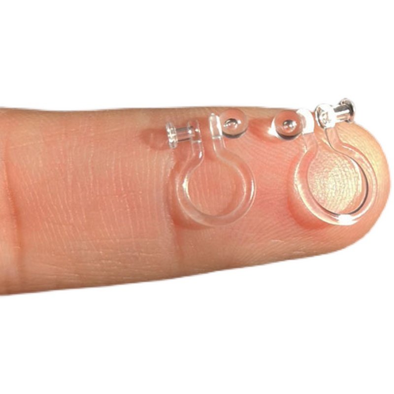 耳钉耳夹转换器耳环改耳夹转换器女无耳洞耳饰DIY配件