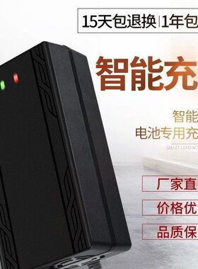 适用祖玛电动车电瓶车通用充电器36V48V12Ah48V20Ah60V72V适智能