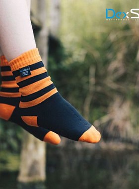 DexShell戴适儿童运动袜竹纤维户外防水登山徒步春夏秋DS546 543