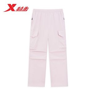 特步运动裤女长裤2026春季新款日常休闲裤户外运动裤974128980028