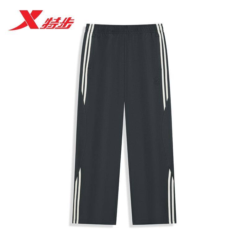 特步篮球系列运动长裤男2026夏季薄款宽松休闲直筒裤974229630285