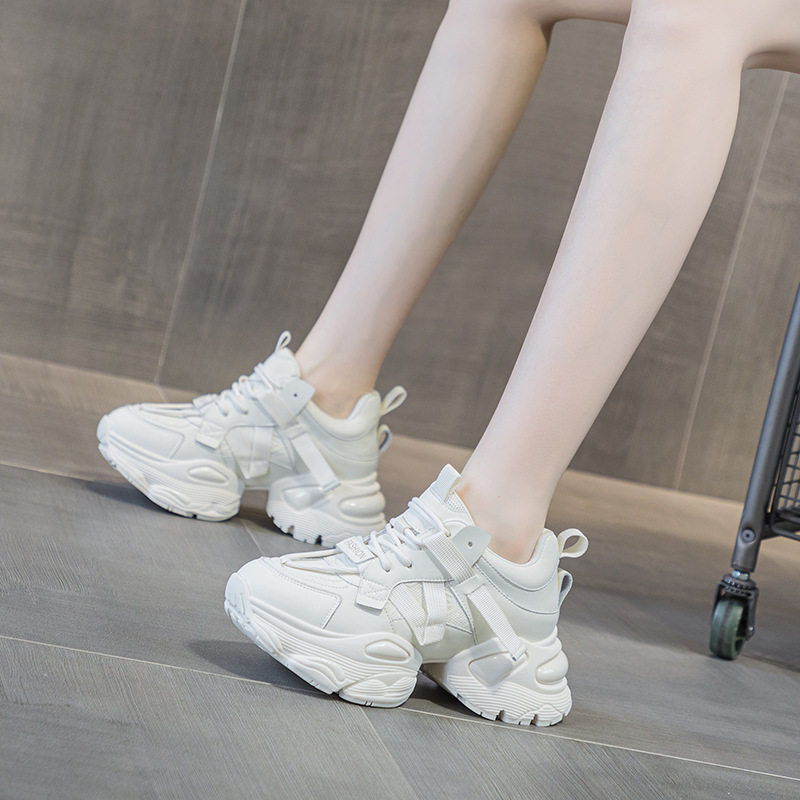 香港潮牌老爹鞋女2025年新款气垫底厚底增高鞋运动休闲鞋女机能风,女鞋,老爹鞋,淘宝优惠券,粉丝福利购,淘宝优惠卷