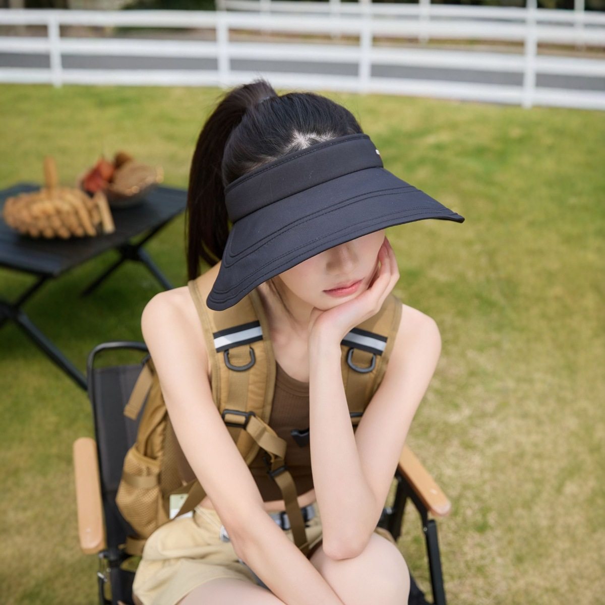 香港潮牌 夏季新款帽子女遮阳防晒帽夏天空顶大帽檐显脸小太阳帽,服饰配件/皮带/帽子/围巾,防晒帽,淘宝优惠券,粉丝福利购,淘宝优惠卷