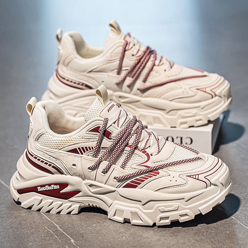 香港潮牌2025新款现货跨境爆款厚底老爹鞋男秋冬莆田运动鞋百搭增,流行男鞋,老爹鞋,淘宝优惠券,粉丝福利购,淘宝优惠卷