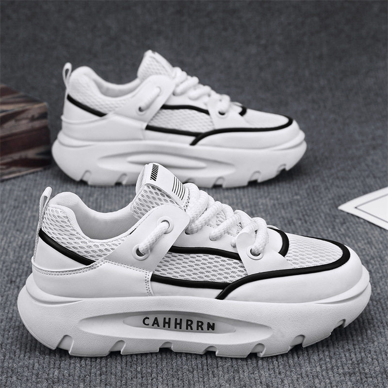 香港潮牌外贸男鞋透气2025网面阿甘鞋软底厚底增高休闲运动老爹鞋,流行男鞋,老爹鞋,淘宝优惠券,粉丝福利购,淘宝优惠卷