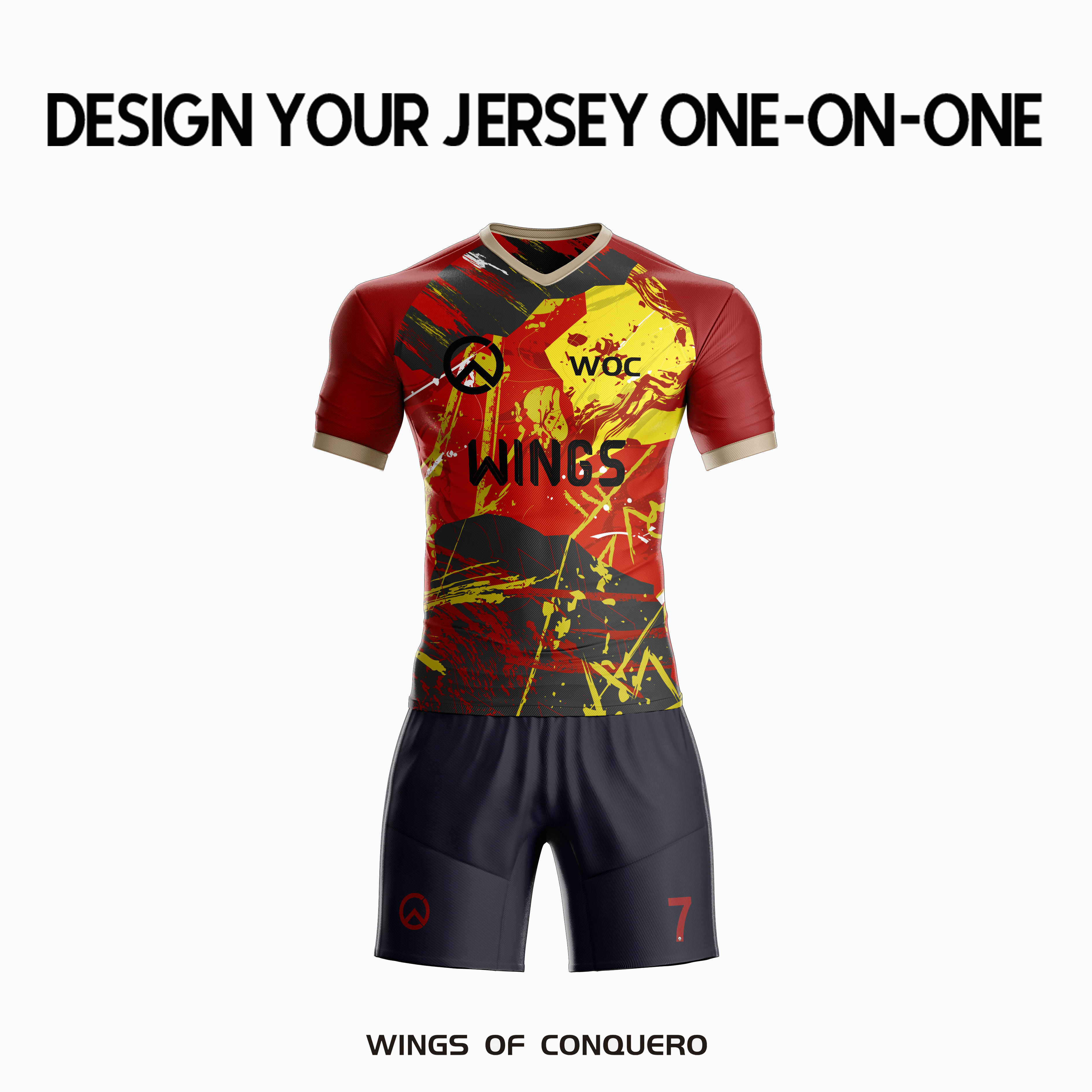 可定制球服套装footballjersey