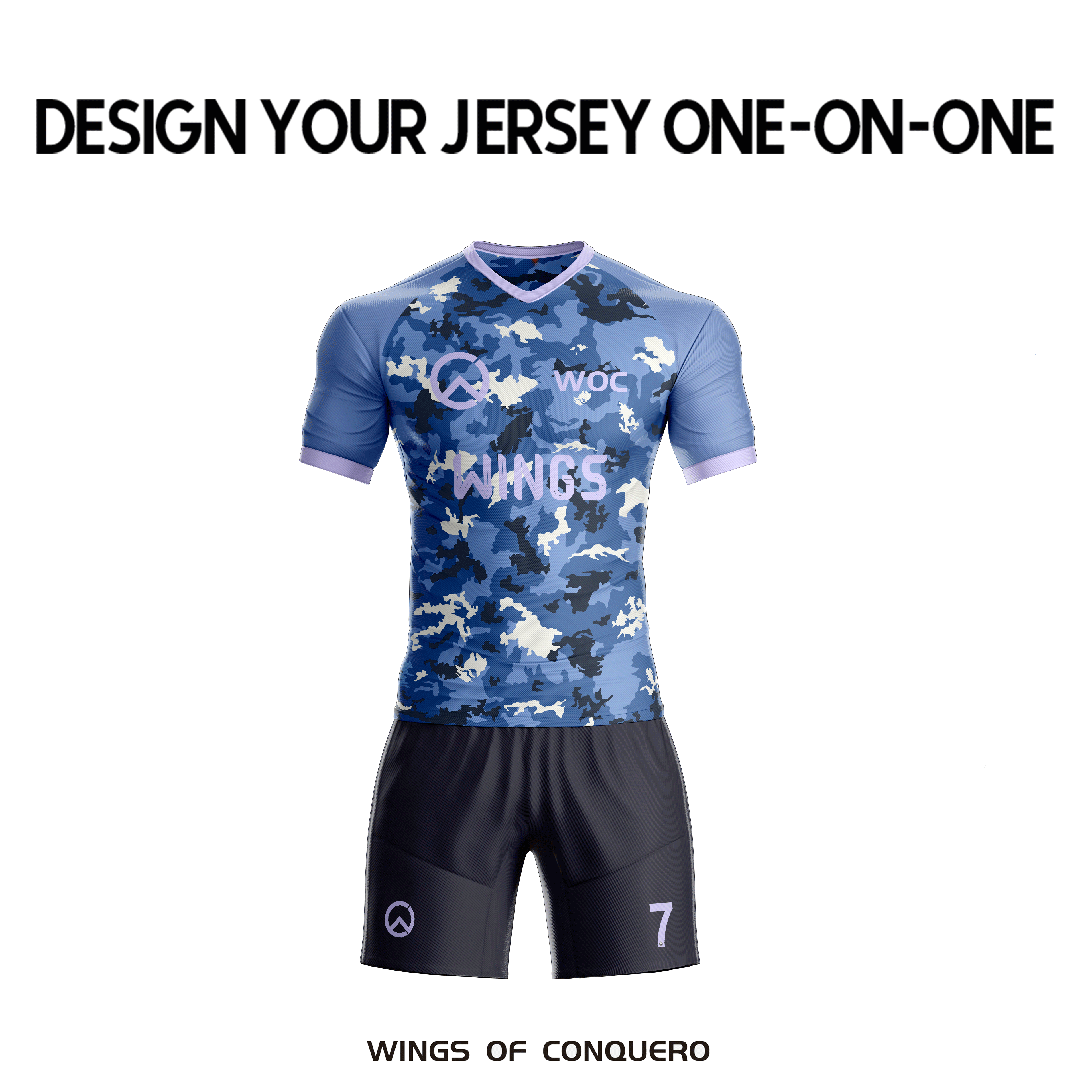 足球服定制个性customize