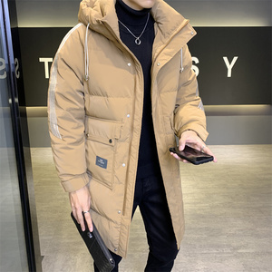 店主风2024冬季新款羽绒服男中长款加厚宽松羽绒外套2429--P245图片