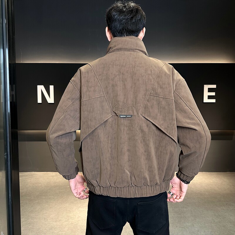 2025冬季新款高品质超厚重柔软纹理皮羽绒服男90白鸭绒5110--P275,男装羽绒服,电商D238