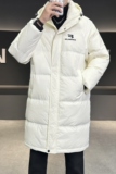 店主风2024冬季新款羽绒服男中长款加厚宽松标绒外套8838--P295，男装羽绒服，电商D238