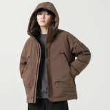 无影墙2025冬季羽绒服男短款连帽户外冲锋衣外套2335--P195，男装羽绒服，电商D238