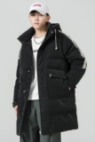 2024冬季羽绒服男中长款加厚标90%白鸭绒宽松外套2329-P340，男装羽绒服，电商D238