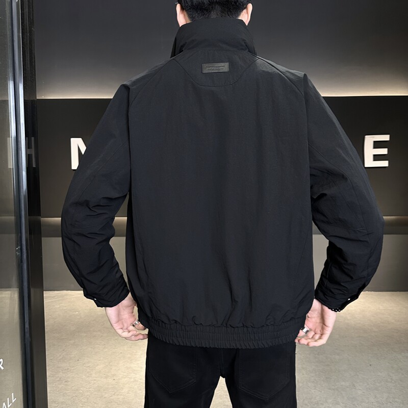 2025冬季新款羽绒服男短款立领高品质90白鸭绒外套2905--P245,男装羽绒服,电商D238