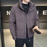 店主风2025冬季新款立领加厚羽绒服男标绒保暖外套8179-P200，男装羽绒服，电商D238