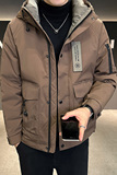 店主风2024主推冬季羽绒服男短款连帽加厚外套2336--P195，男装羽绒服，电商D238