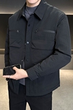 店主风2025冬季新款羽绒衬衫男精品轻薄标90%绒羽绒服5105-P200，男装衬衫，电商D238