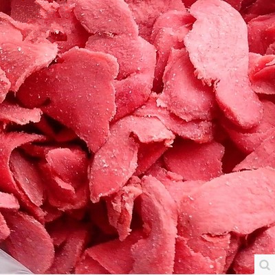 湖南特产自制红姜片块咸甜辣五味金梅姜干坨丝办公室零食500g包邮