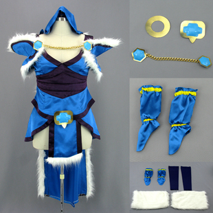 『茶园河COS』Dota2/刀塔-水晶室女COS COSPLAY服装